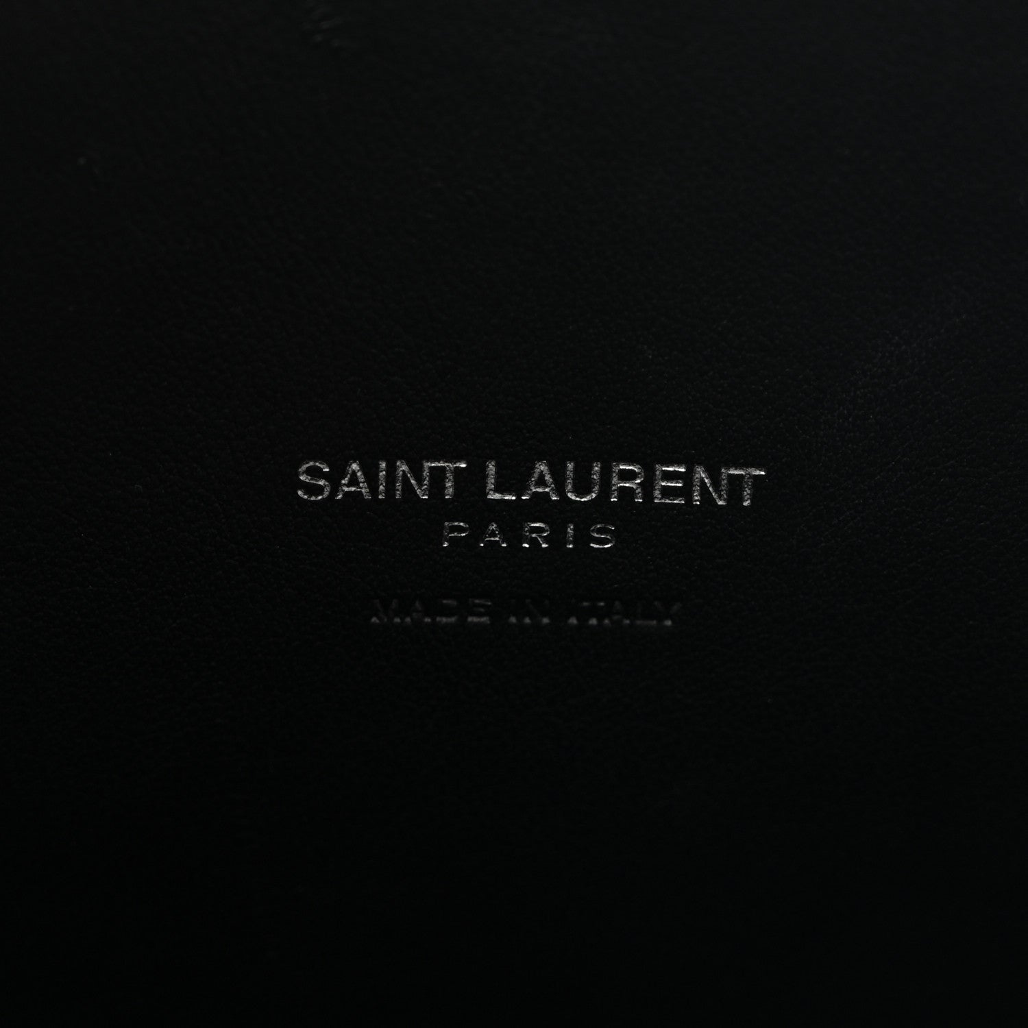 Saint Laurent Calfskin Crocodile Embossed Small Sac de Jour  Black 6 of 10