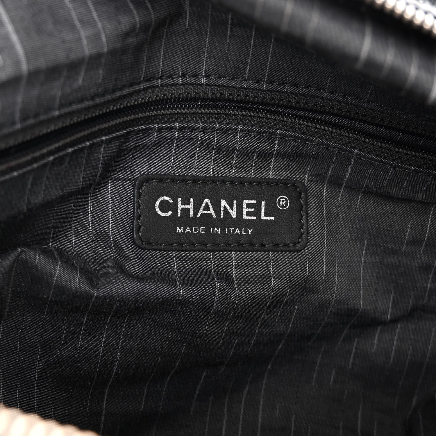 Chanel Washed Calfskin Tote Black 6 of 10