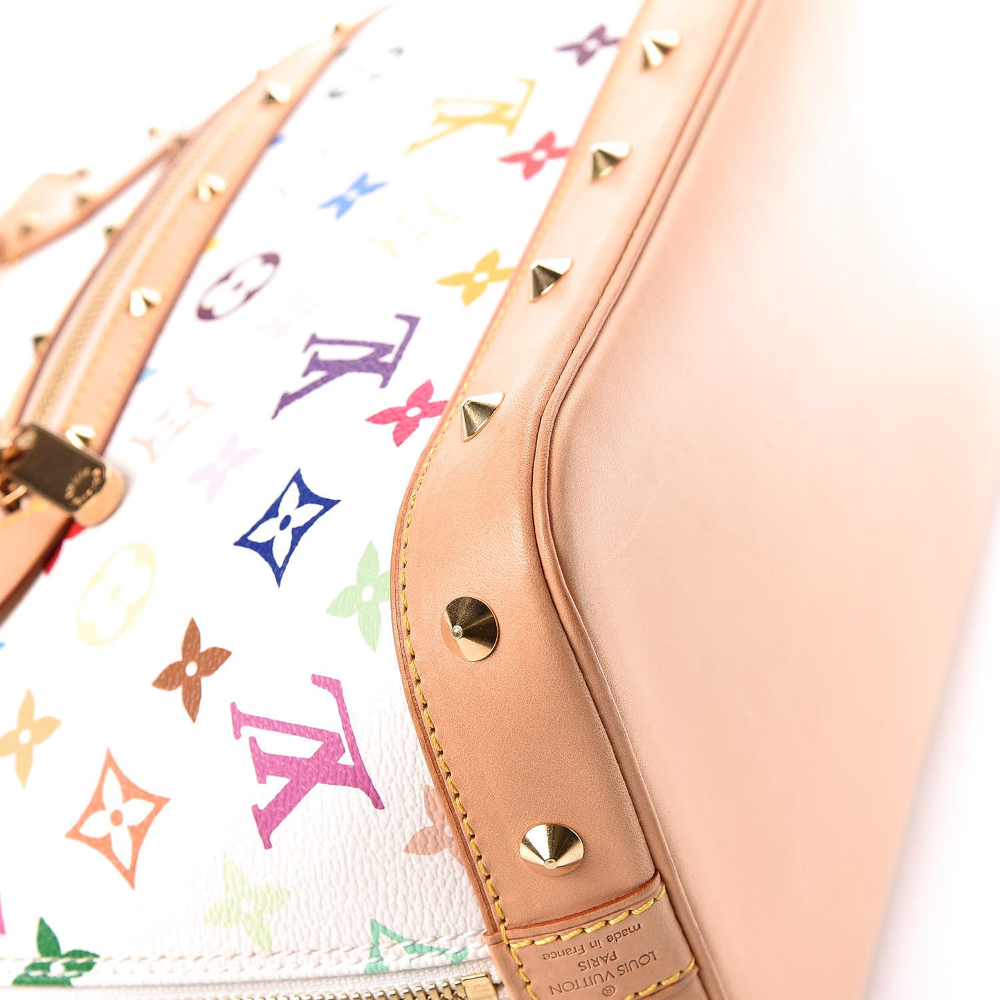 Monogram Multicolor Alma White