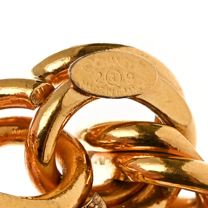 Chanel Metal Chain CC Medallion Belt Gold 4 of 4