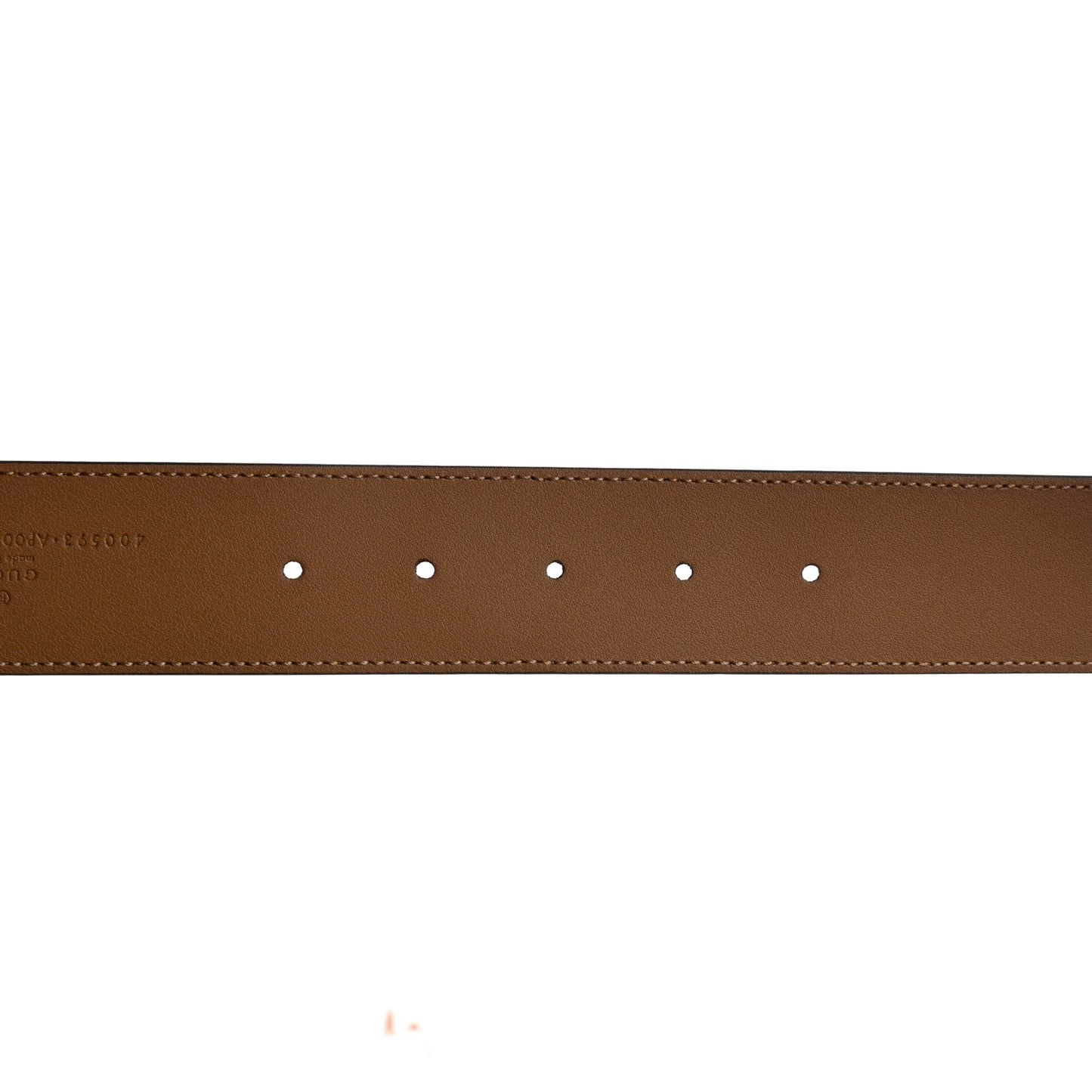 Calfskin Double G 40mm Belt 85 34 Tan