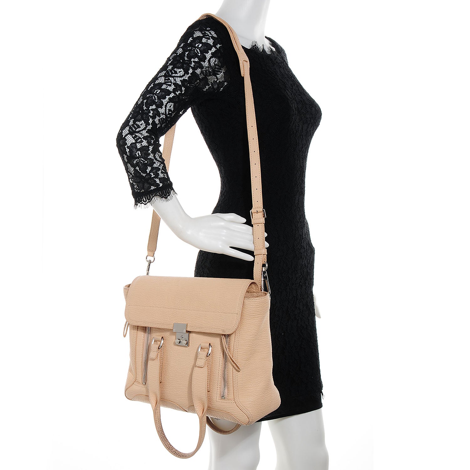 3.1 Phillip Lim 3.1 Medium Pashli Satchel Buff 2 of 20