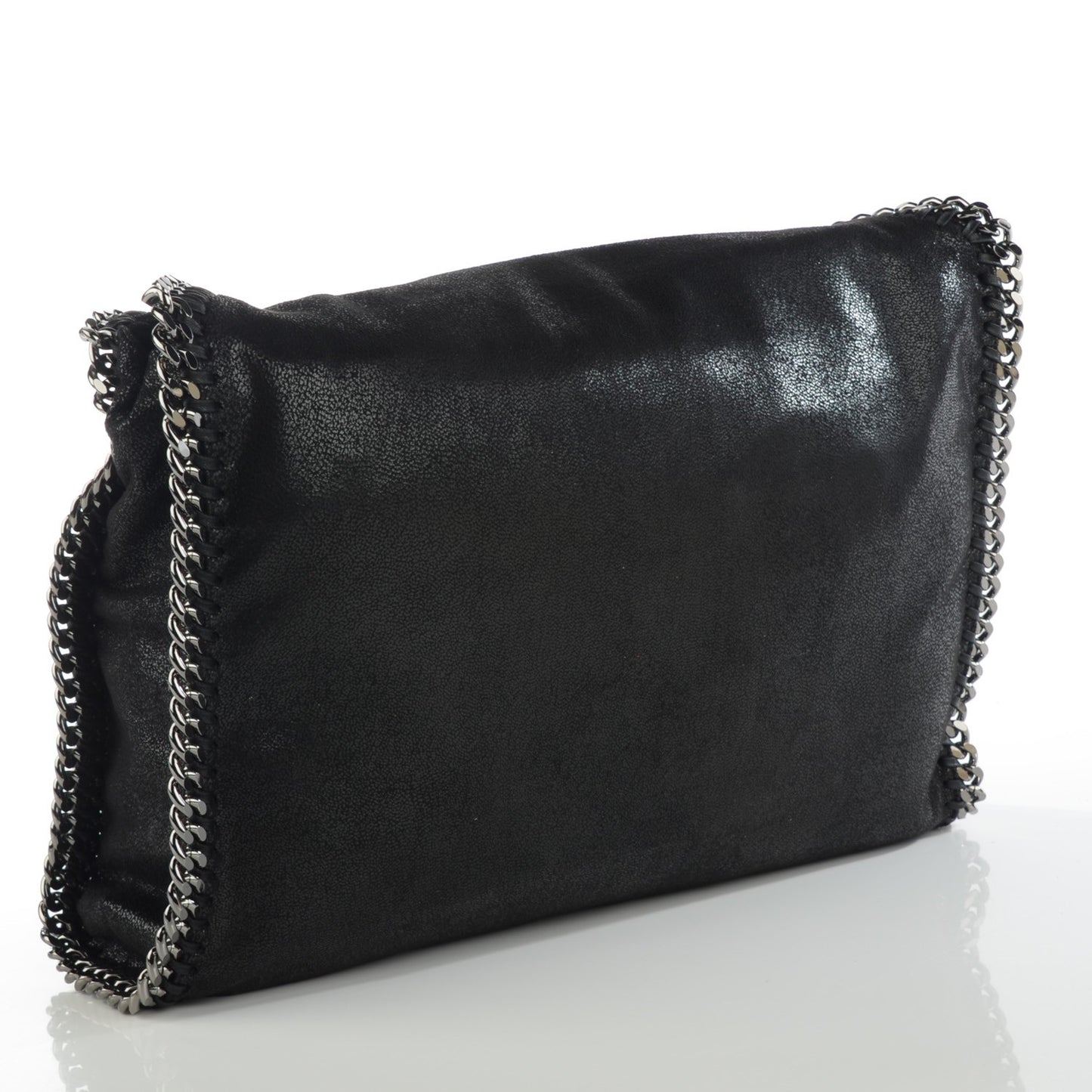 Shaggy Deer Small Falabella Tote Black