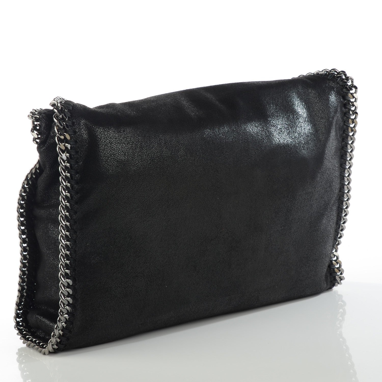 Stella McCartney Shaggy Deer Small Falabella Tote Black 3 of 7
