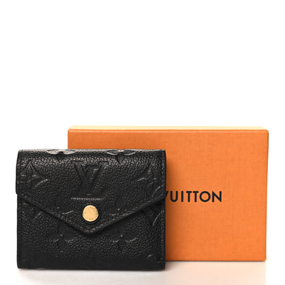 Louis Vuitton Empreinte Zoe Wallet Black 8 of 8