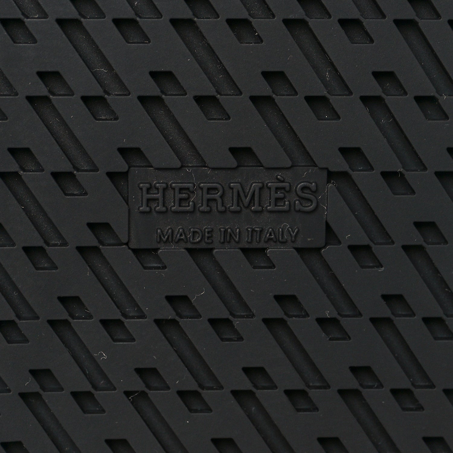 Hermes Calfskin Womens Chypre Sandals 36.5 Black 8 of 8