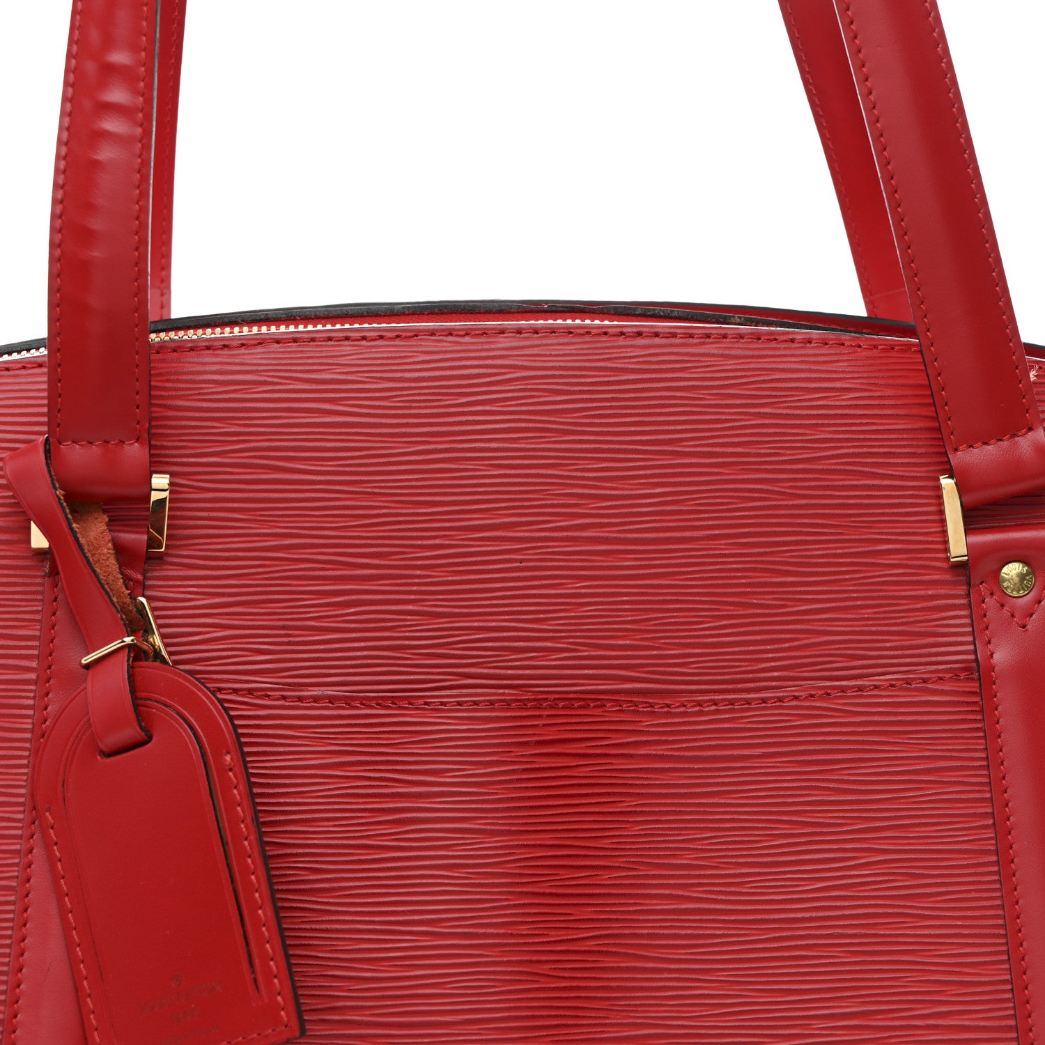 Louis Vuitton Epi Solferino 50 Castillan Red 6 of 9