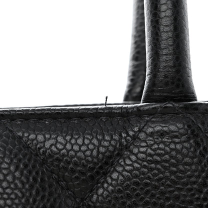 Chanel Caviar Quilted Medallion Tote Black 11 of 11