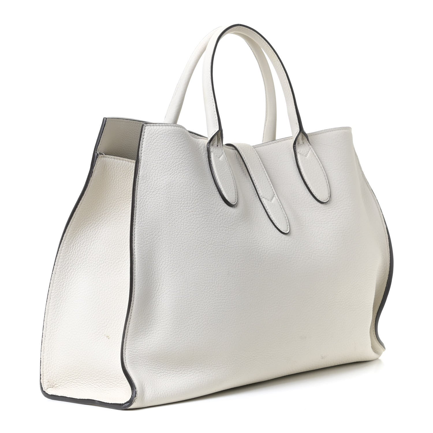 Gucci Soft Calfskin Medium Jackie Top Handle Bag Mystic White 5 of 22