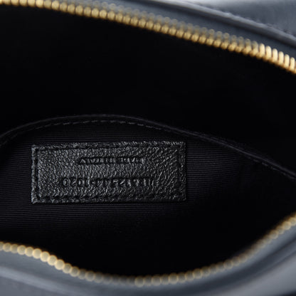 Saint Laurent Calfskin Matelasse Monogram Lou Camera Bag Dark Smog 9 of 10