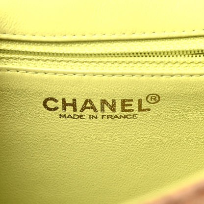 Chanel Cork Chevron Quilted Small Mademoiselle Flap Beige 6 of 9