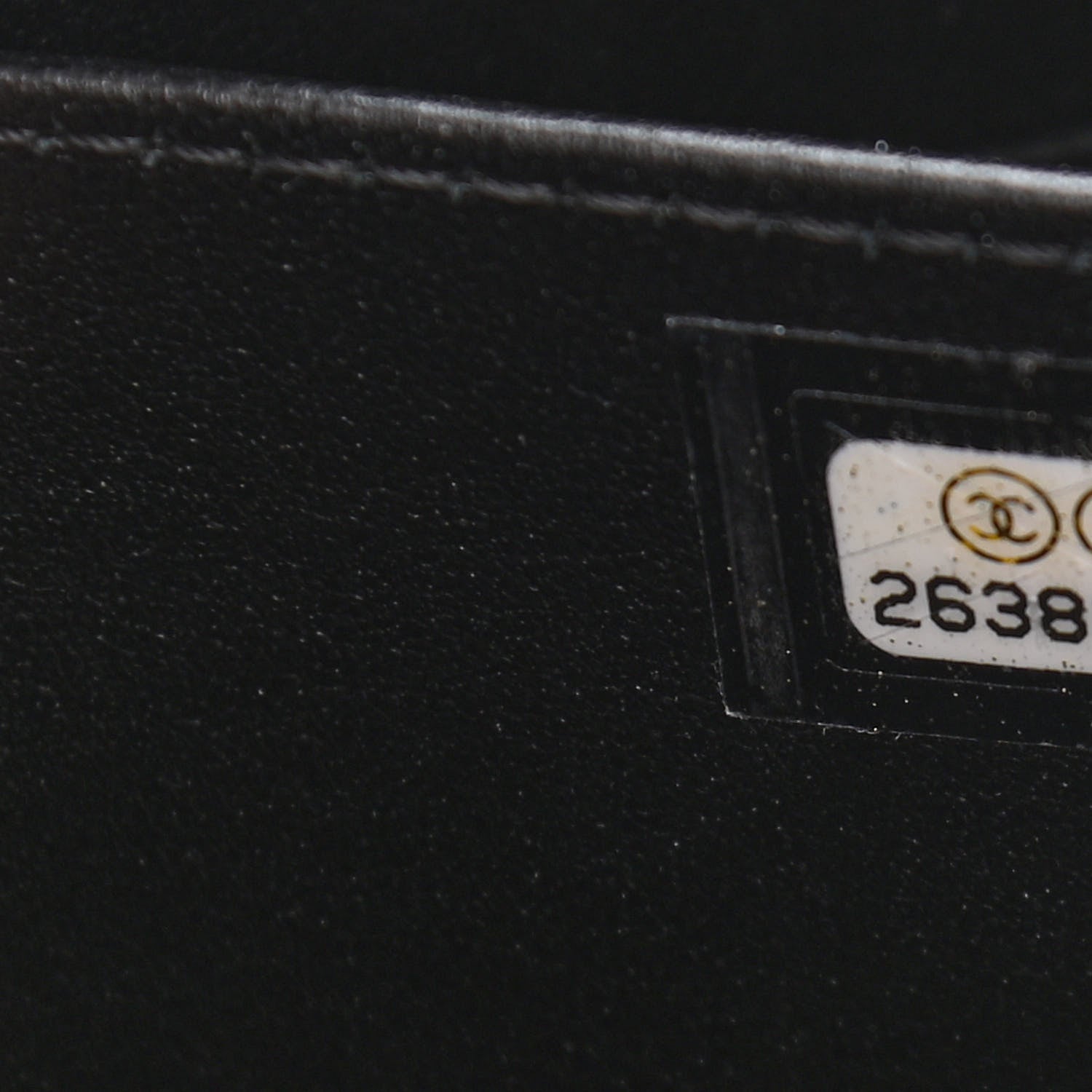 Chanel Caviar Quilted CC Filigree Vanity Clutch With Chain Black 7 of 11