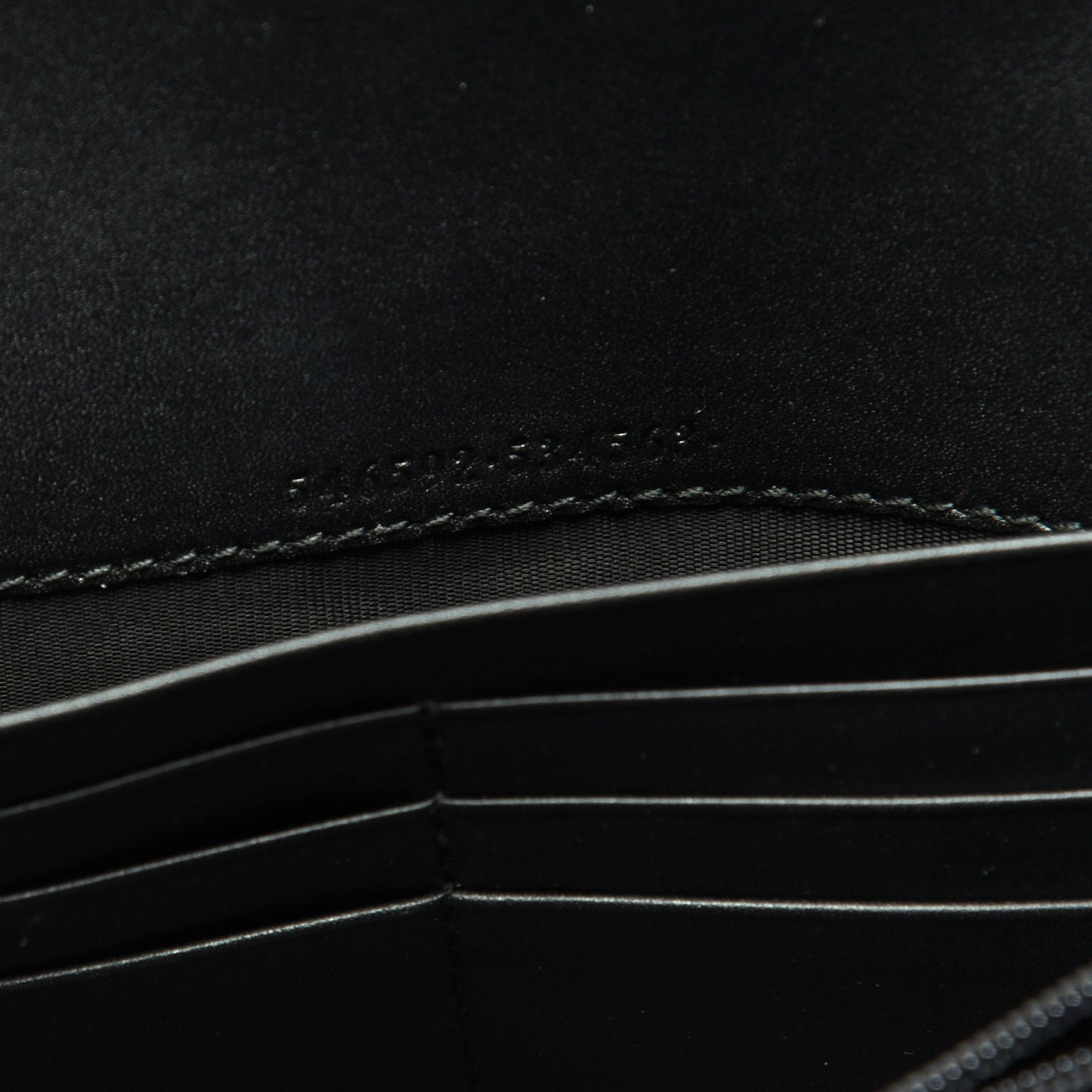 Suede Patent Web Ophidia Wallet On Chain Black