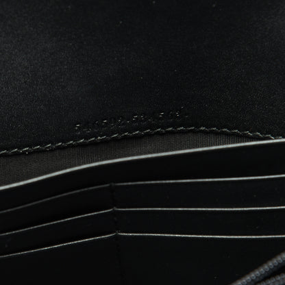 Gucci Suede Patent Web Ophidia Wallet On Chain Black 10 of 13