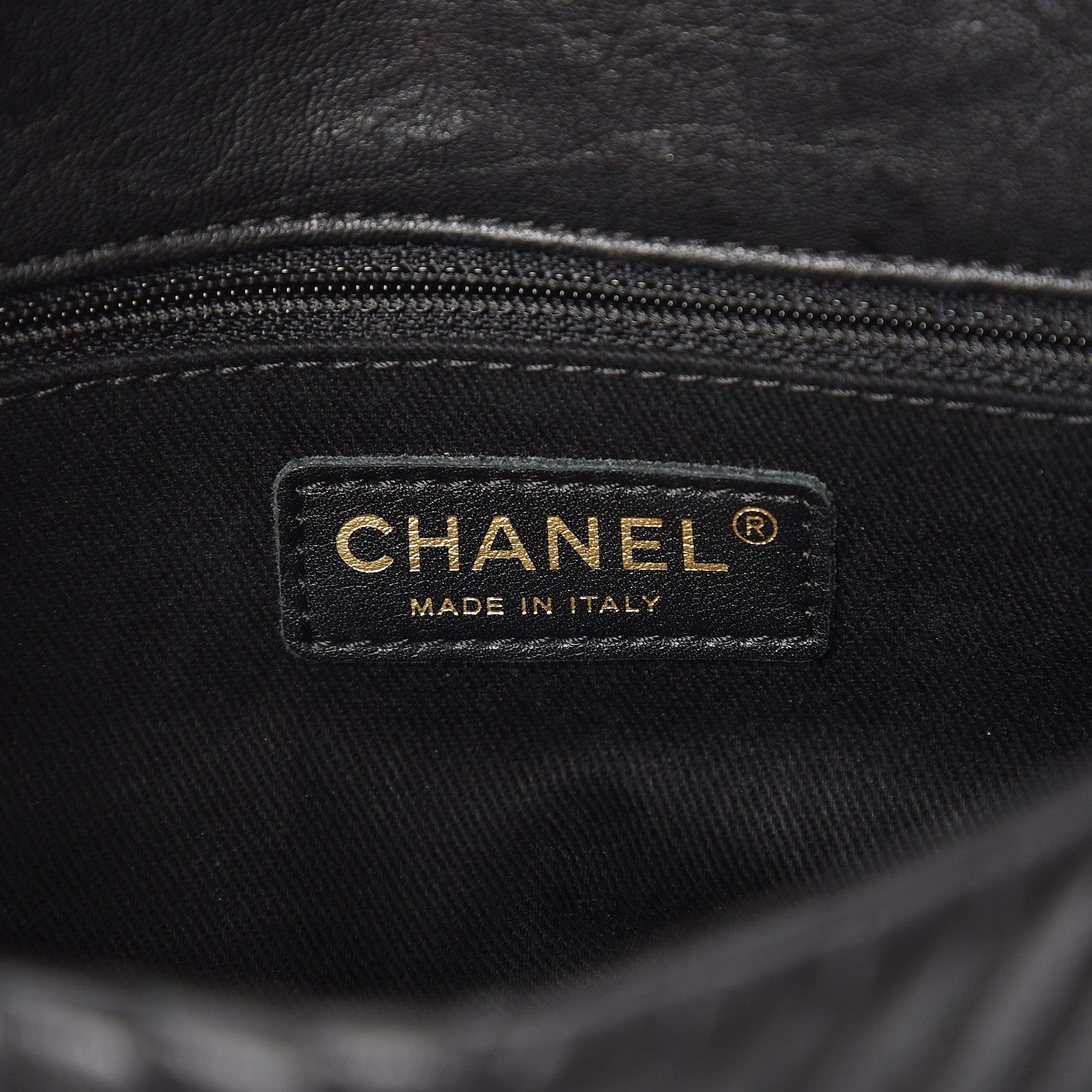 Chanel Calfskin Surpique Chevron Small Flap Black 7 of 8