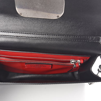 Valentino Garavani Calfskin VCase Shoulder Bag Black 5 of 9
