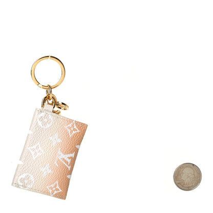 Louis Vuitton Monogram By The Pool Kirigami Pouch Key Holder Bag Charm Brume 2 of 4