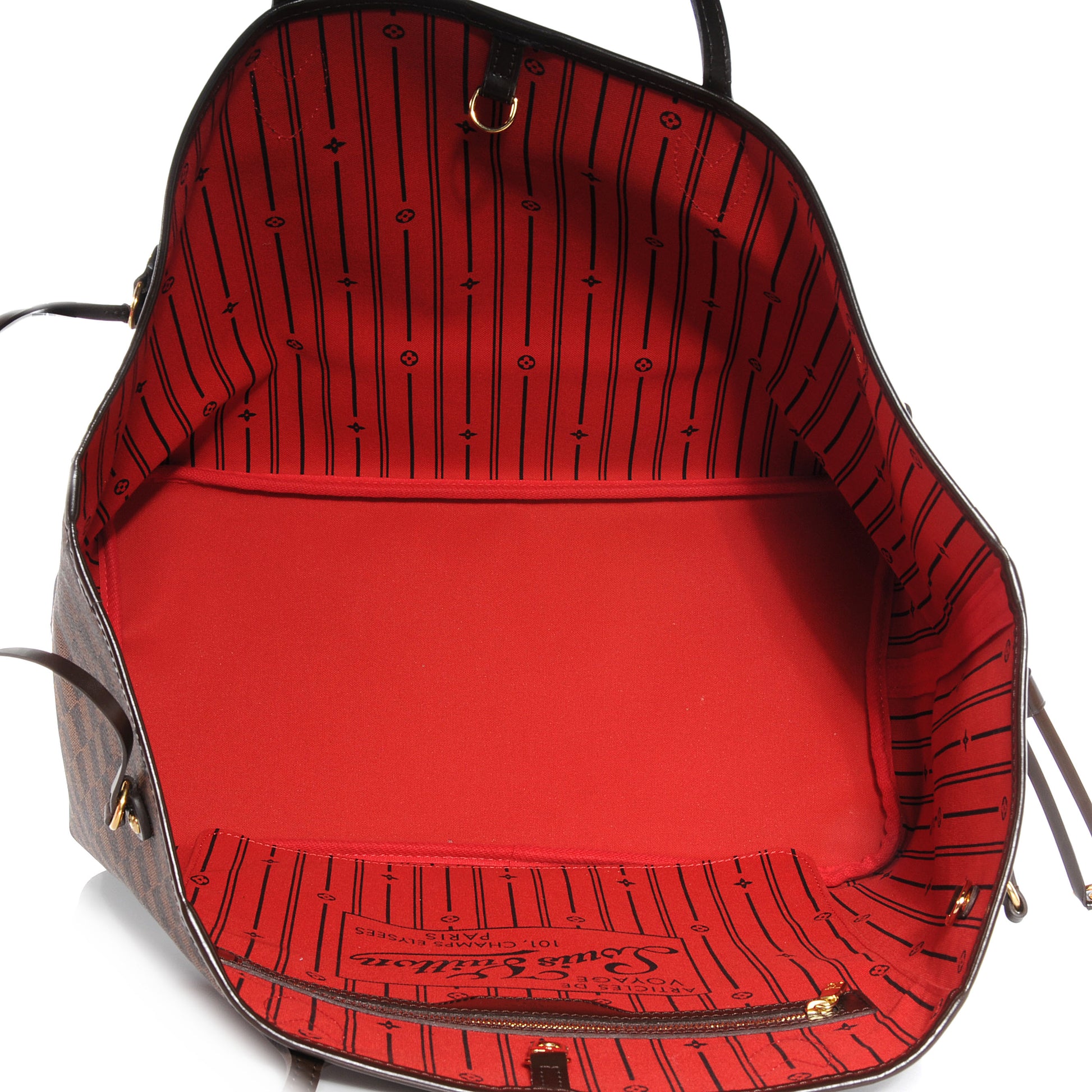 Louis Vuitton Damier Ebene Neverfull GM 5 of 7