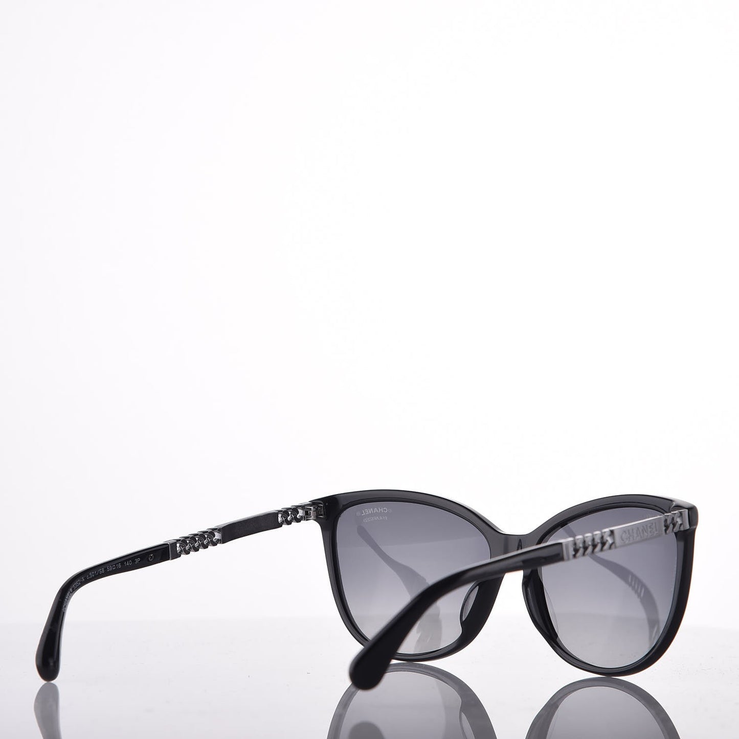 Chain Polarized Sunglasses 5352-A Black