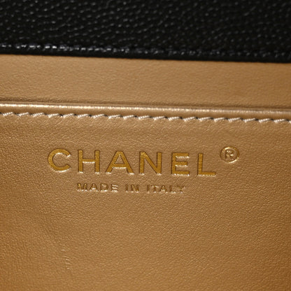 Chanel Caviar Quilted Medium Carry Me Top Handle Flap Black 6 of 11