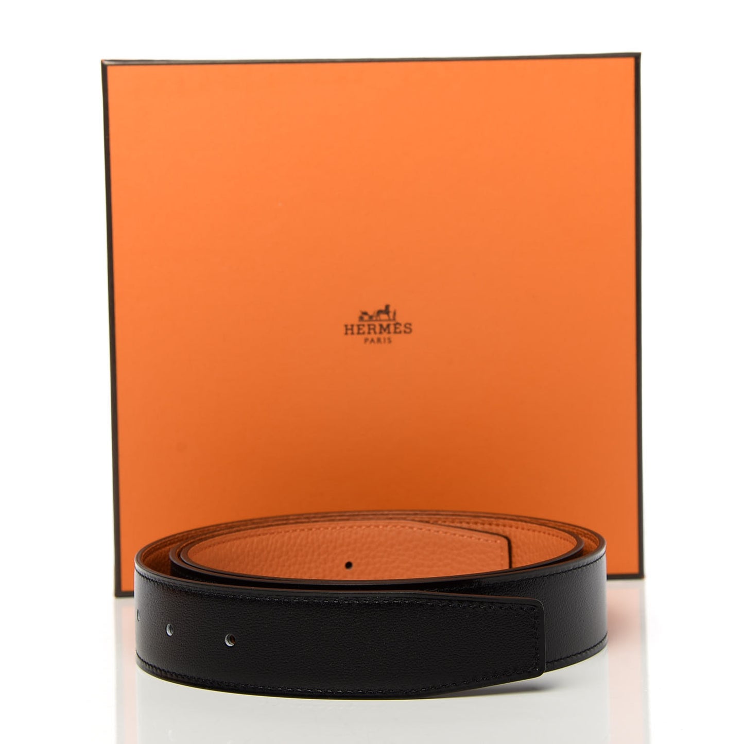 Box Togo 32mm Belt Strap 100 Black Orange