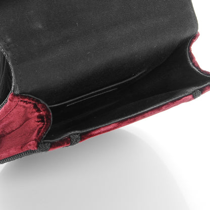 Saint Laurent Velvet Opium 2 Crossbody Bag Bordeaux Black 5 of 6