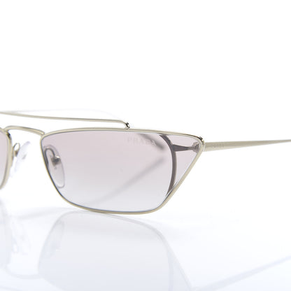 Prada Cat Eye Sunglasses SPR 64U Light Gold 7 of 8