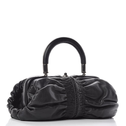 Christian Dior Lambskin Karenina Tote Black 3 of 9