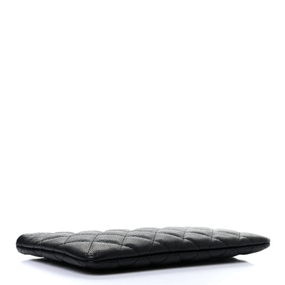 Chanel Caviar Quilted Cosmetic Case Black 4 of 7