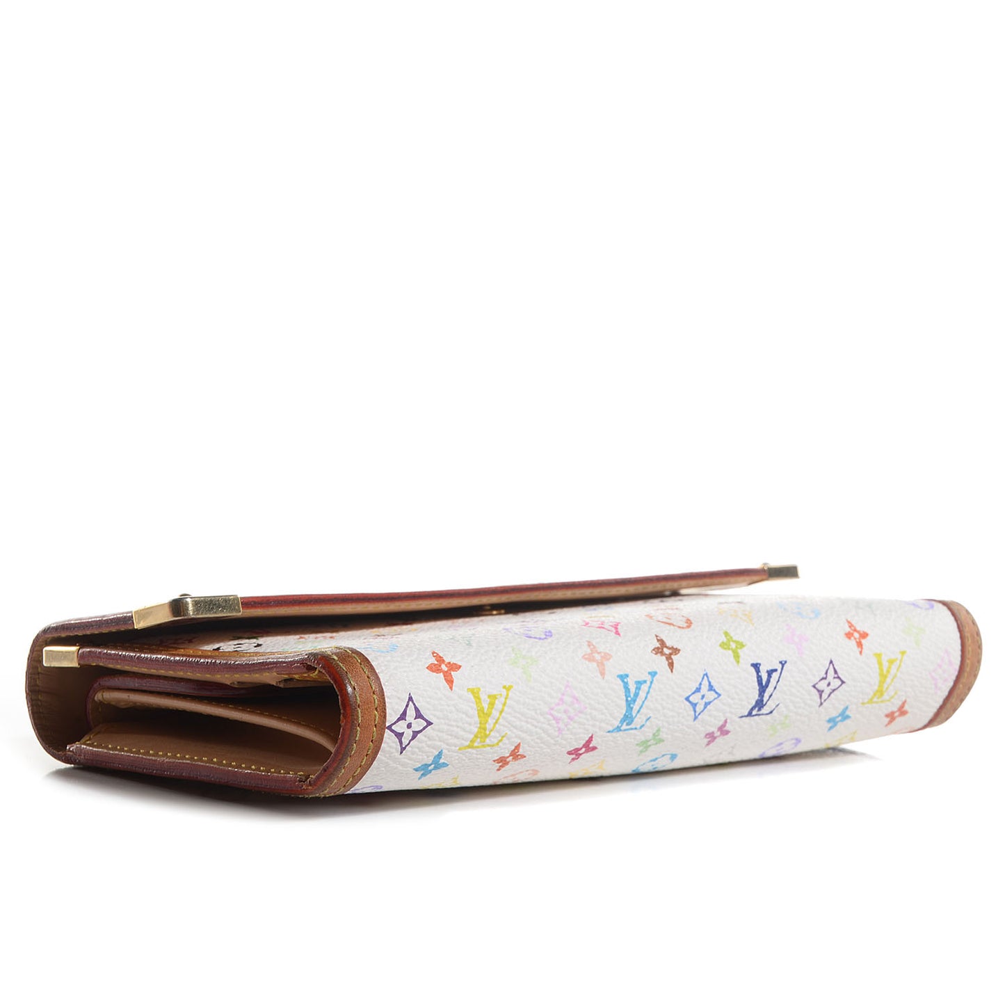 Monogram Multicolor Porte Tresor International Wallet White