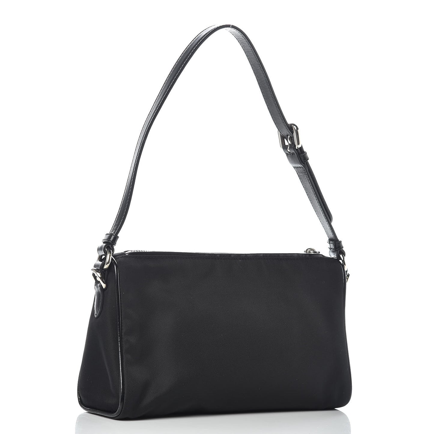 Tessuto Nylon Small Shoulder Bag Black