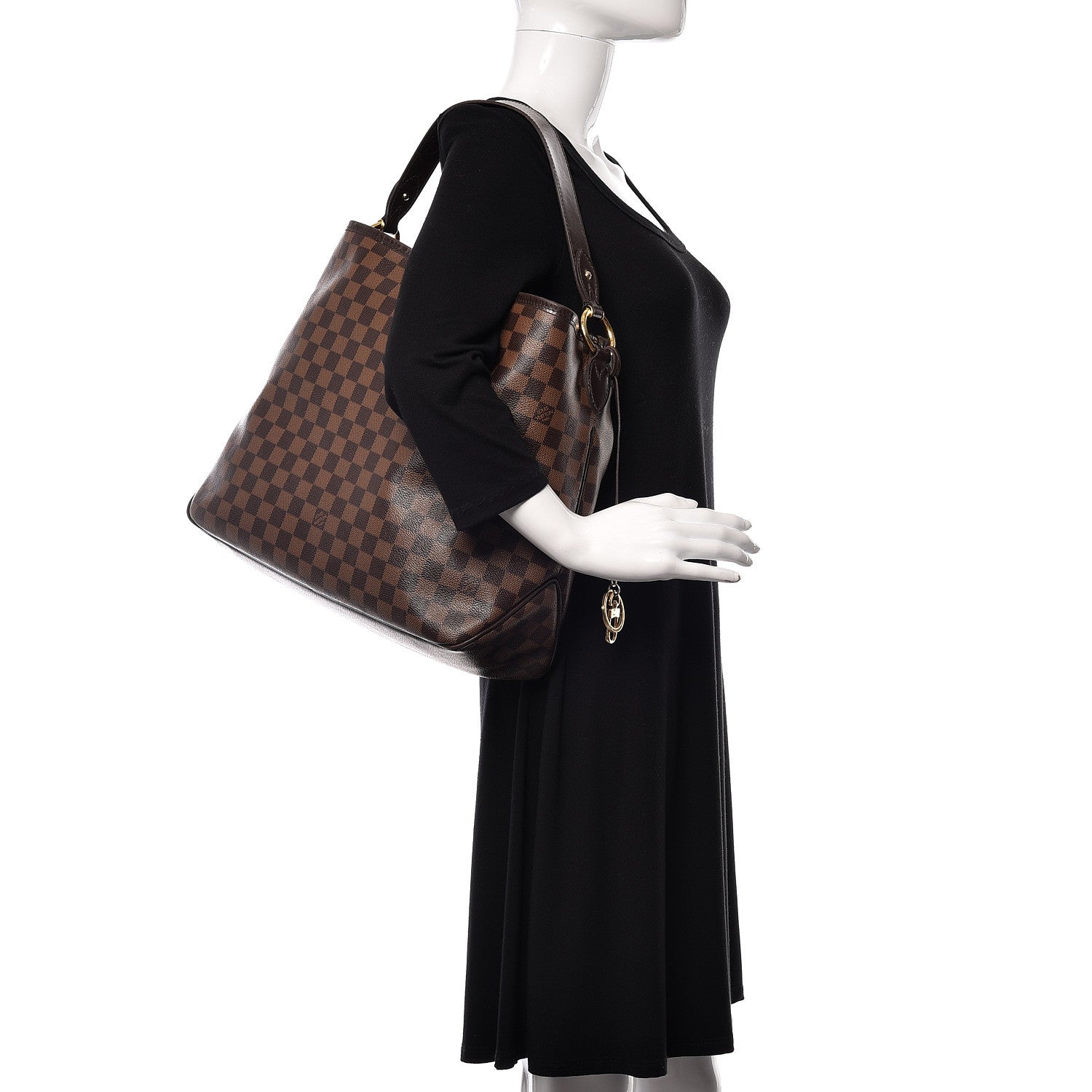 Louis Vuitton Damier Ebene Delightful MM 2 of 23