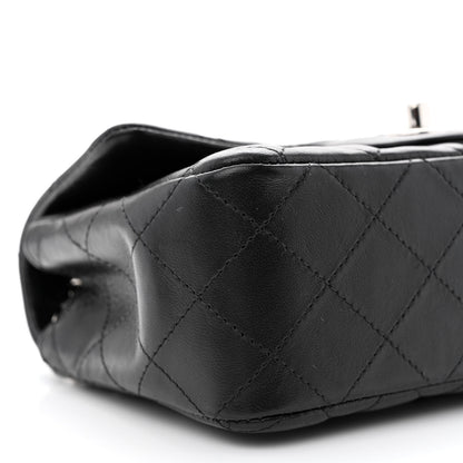 Chanel Lambskin Quilted Mini Rectangular Flap Black 9 of 11