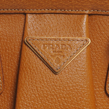 Prada Leather Frame Tote Deserto 5 of 10