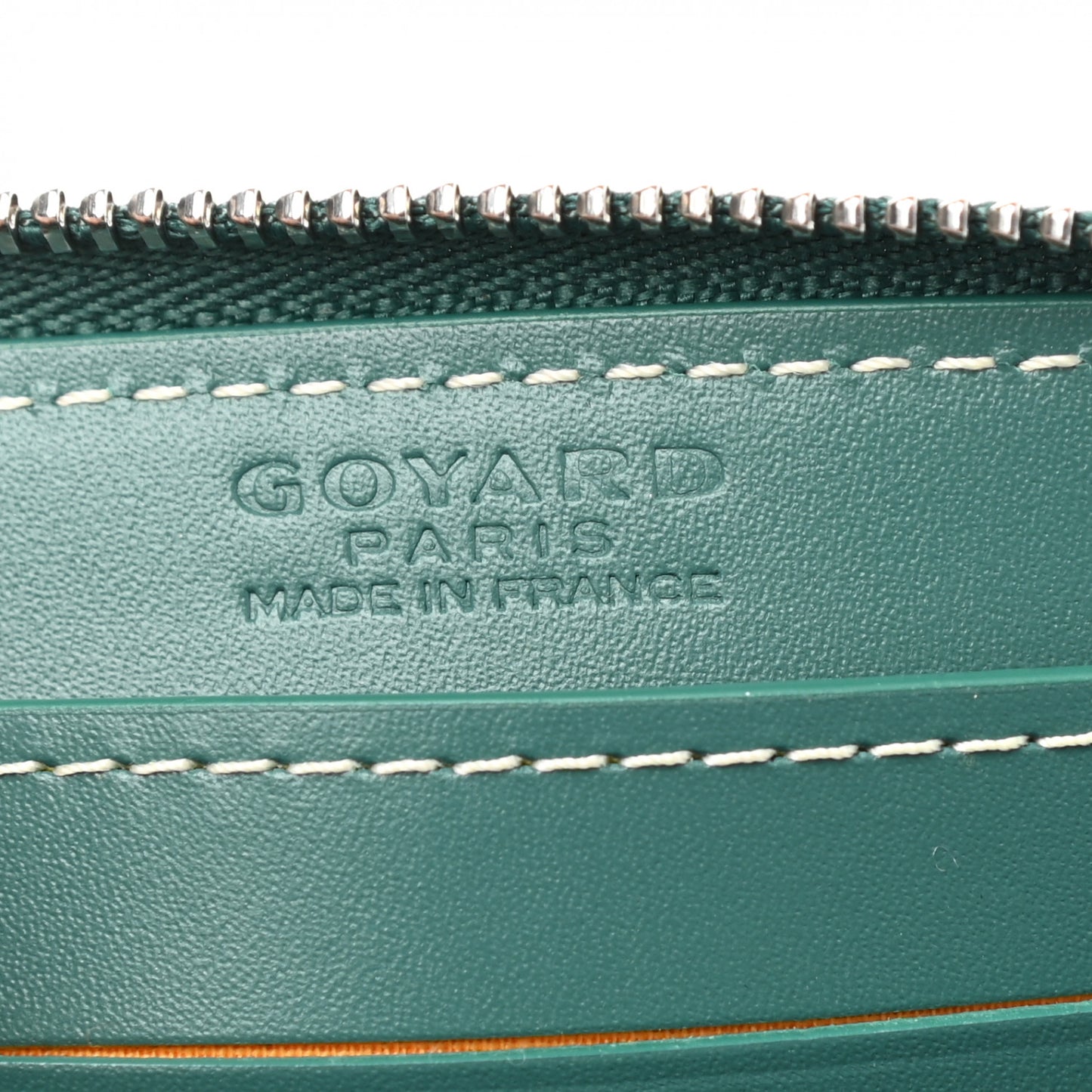 Goyardine Matignon PM Wallet Green