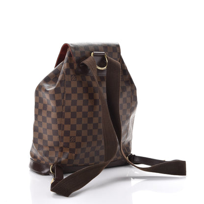 Louis Vuitton Damier Ebene Montsouris GM Backpack 3 of 18