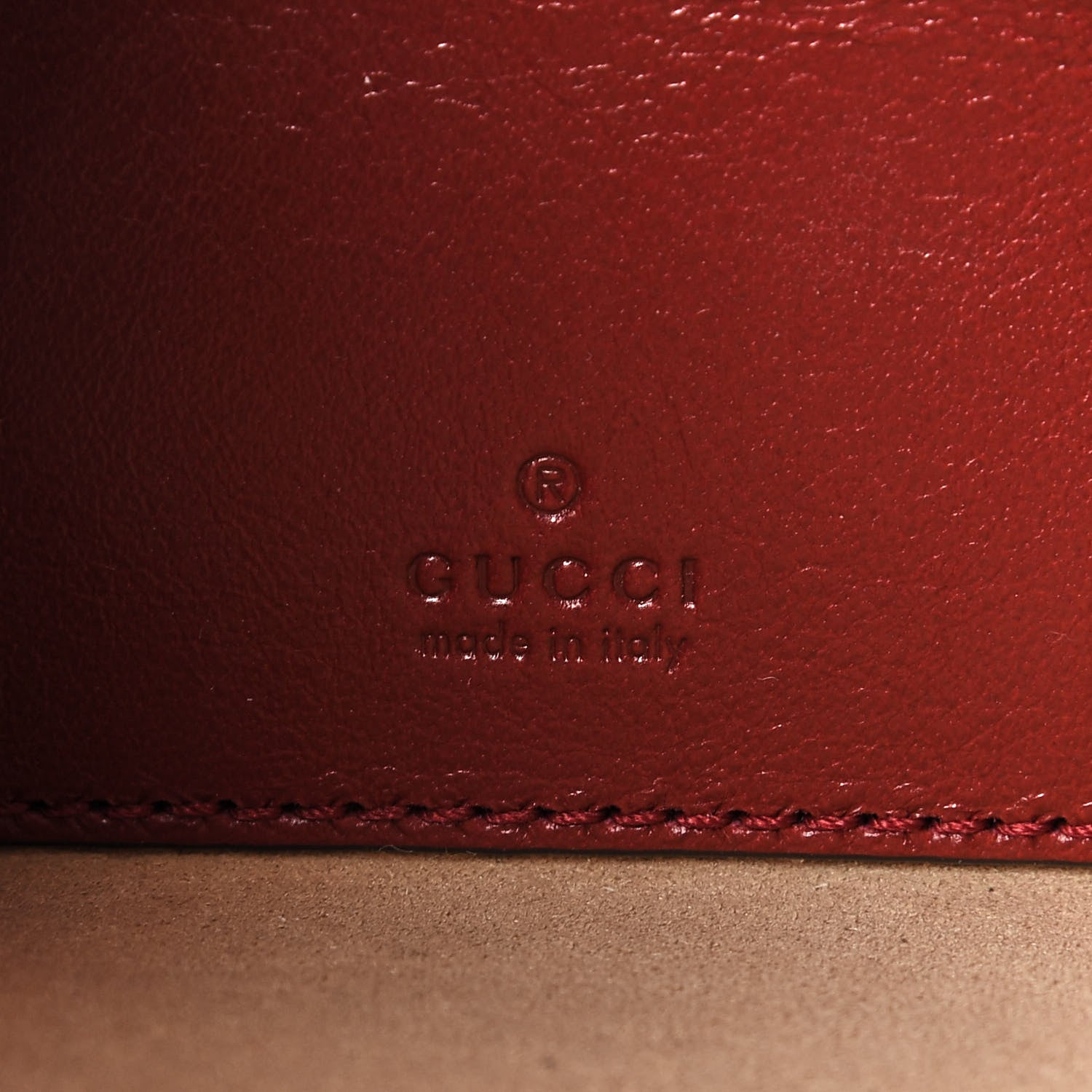 Gucci Piuma Lux Calfskin Re(Belle) Clutch Romantic Cerise 8 of 9