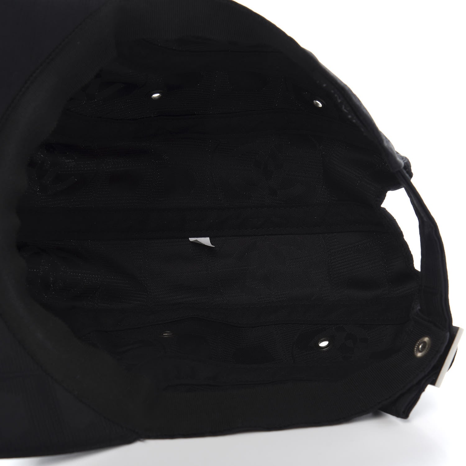 Chanel Nylon CC Cap Hat M Black 6 of 10