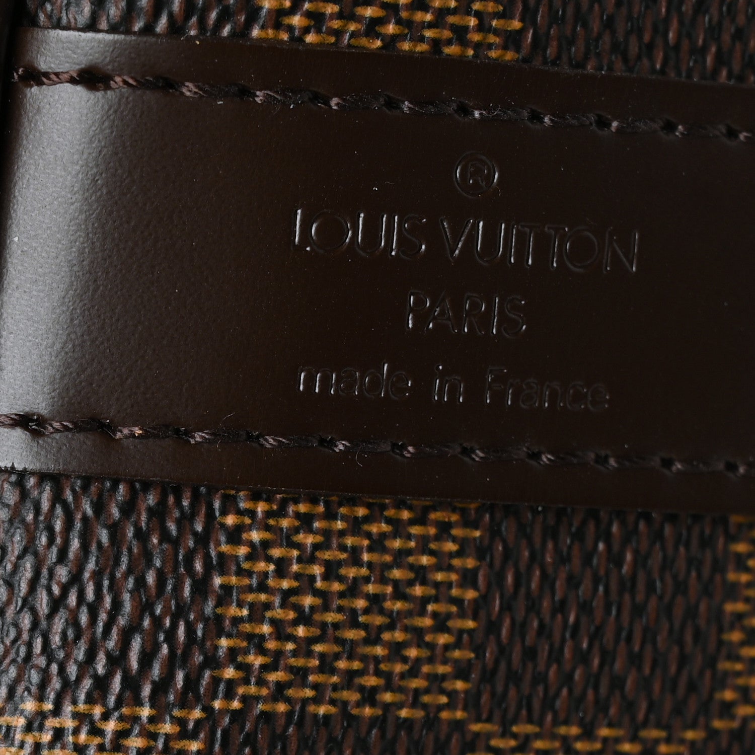 Louis Vuitton Damier Ebene Keepall Bandouliere 55 6 of 11