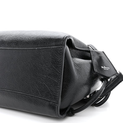 Mulberry Shiny Calfskin Small Iris Tote Black 11 of 13