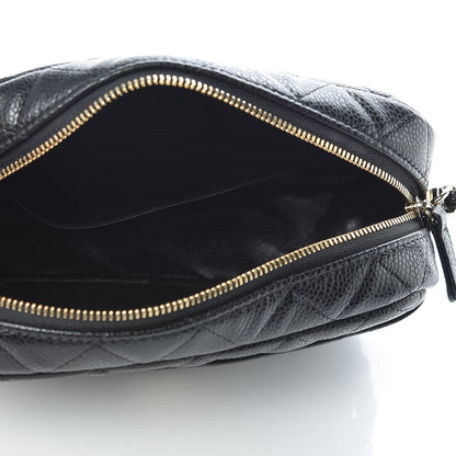 Chanel Caviar Quilted Camera Case Black 8 of 10