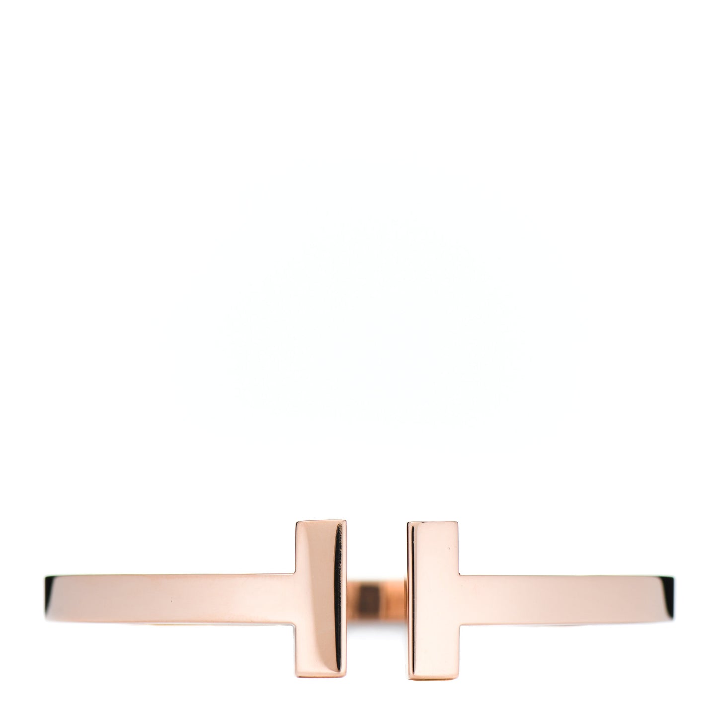 18K Rose Gold T Square Bracelet