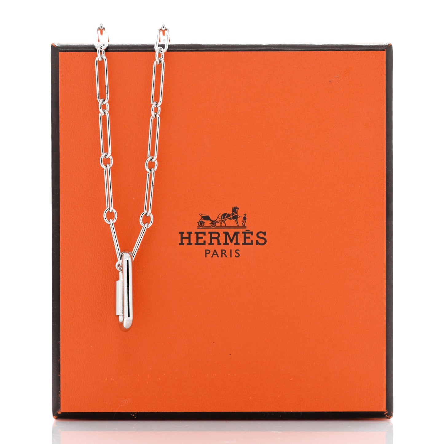 Palladium Curiosite Long Necklace