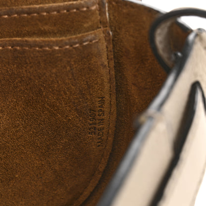 Loewe Grained Calfskin Mini Gate Crossbody Bag Light Oat 8 of 14