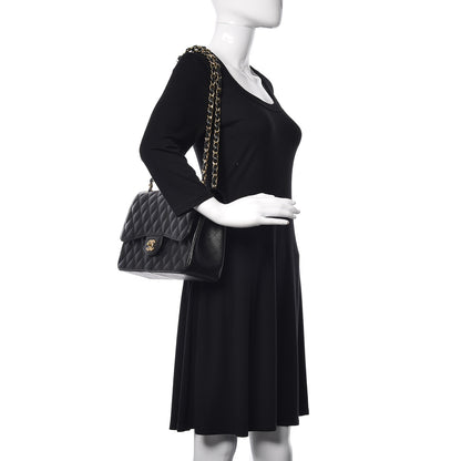 Chanel Caviar Quilted Jumbo Double Flap Black 3 of 12
