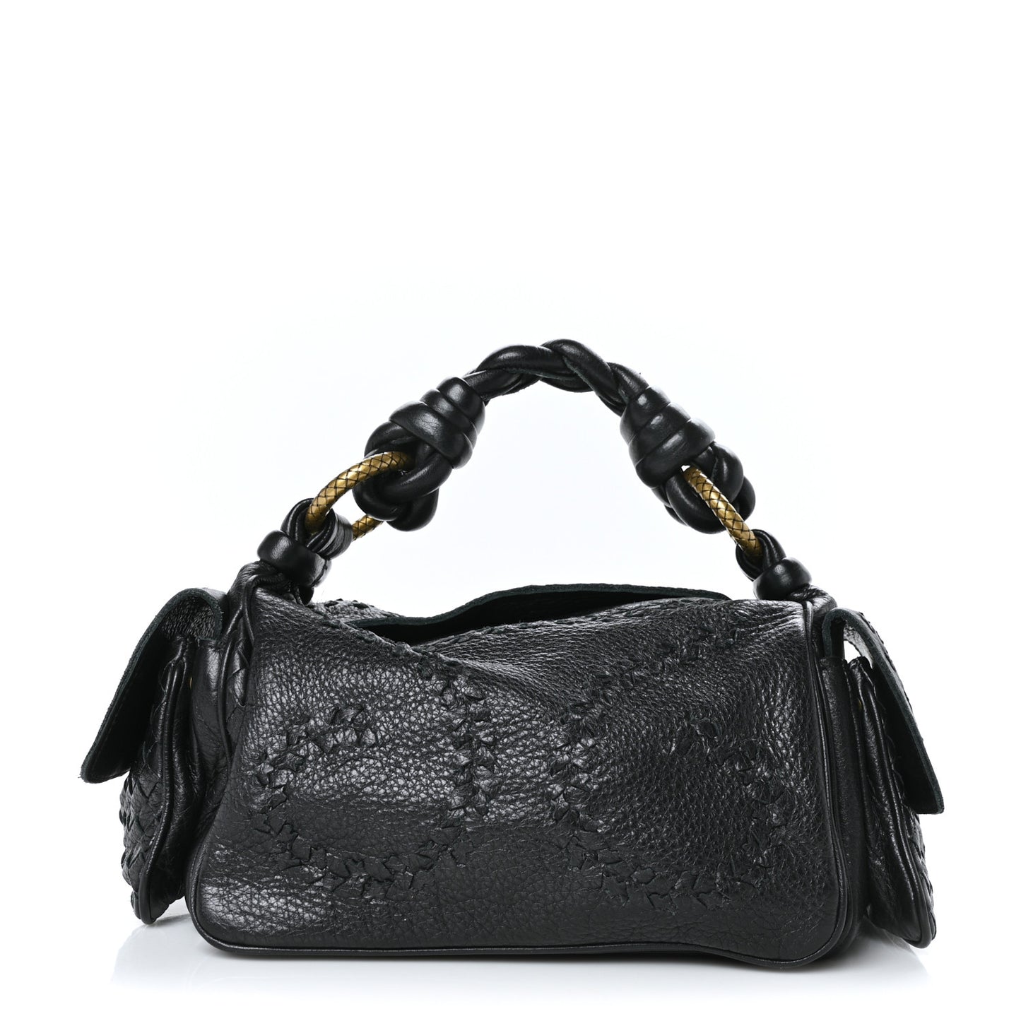 Cervo Woven Cocker Hobo Nero Black