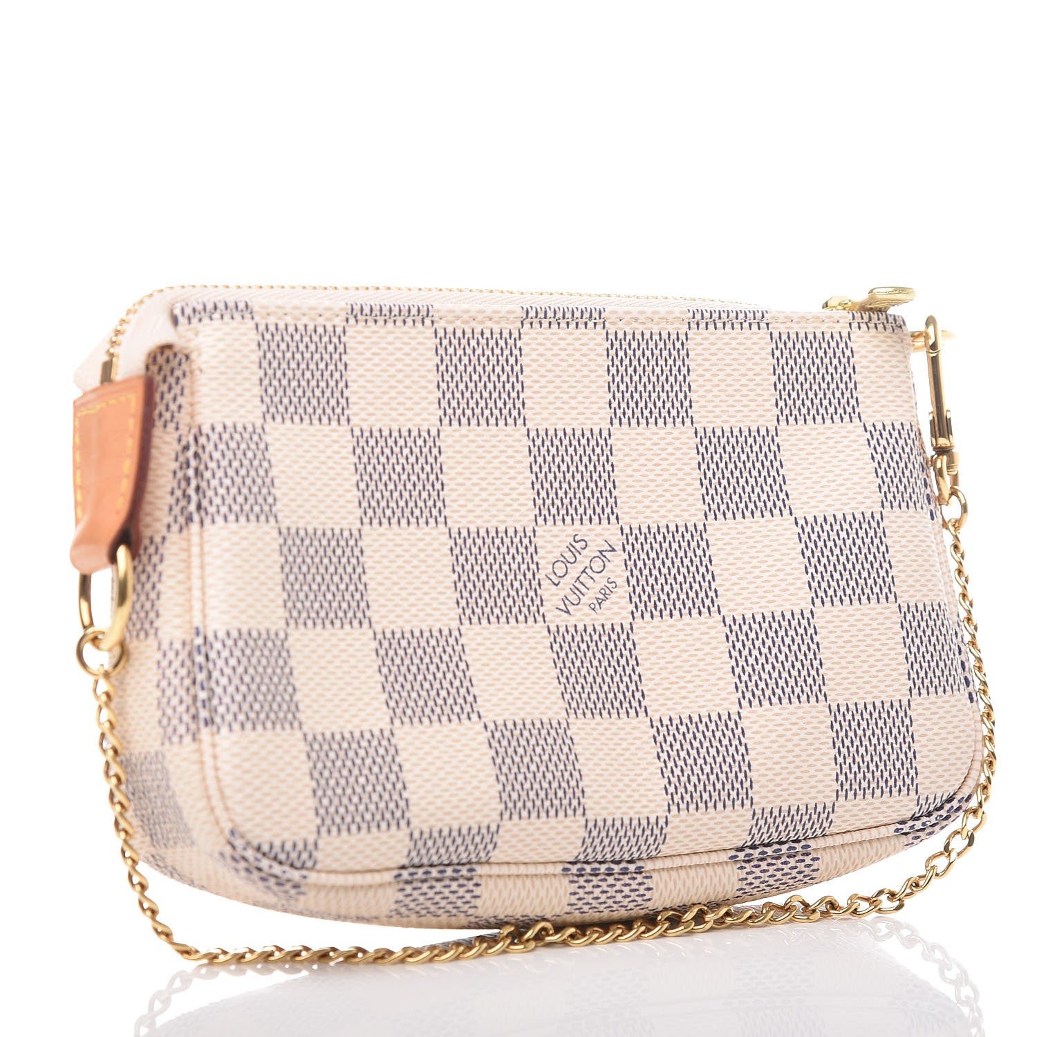 Louis Vuitton Damier Azur Mini Pochette Accessories 3 of 7