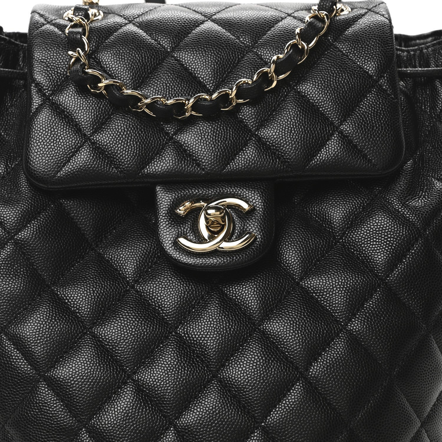 Chanel Caviar Quilted Urban Spirit Backpack Black 8 of 10