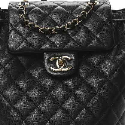 Chanel Caviar Quilted Urban Spirit Backpack Black 8 of 10