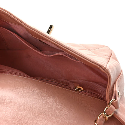 Chanel Crumpled Glazed Lambskin Quilted Mini Hold The Line Flap Light Pink 5 of 9